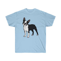 Boston Terrier Unisex Ultra Cotton Tee