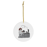 German Shorthaired Pointer Ceramic Ornaments