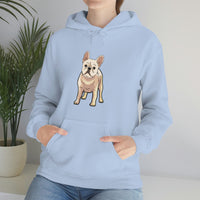 French Bulldog Unisex Heavy Blend Hooded Sweatshirt, S - 5XL, 12 Colors, FREE Shipping, Made in USA!!