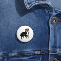 Australian Shepherd Custom Pin Buttons