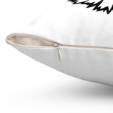 German Shepherd Spun Polyester Square Pillow, 4 Sizes, 100% Polyester, FREE Shipping, Made in USA!!
