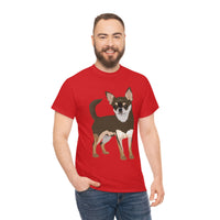 Chihuahua Unisex Heavy Cotton Tee, S - 5XL, 12 Colors, 100% Cotton, Made in the Usa, Free Shipping!!
