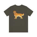 Golden Retriever Unisex Jersey Short Sleeve Tee