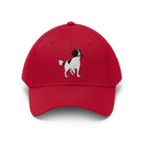 English Springer Spaniel Unisex Twill Hat, 9 Colors, 1 Size, Adjustable Velcro, 100% Cotton Hat, Made in the USA!!
