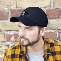 Boston Terrier Unisex Twill Hat, Cotton Twill, Adjustable Velcro Closure, FREE Shipping, Made in USA!!