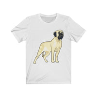 Mastiff Unisex Jersey Short Sleeve Tee, S-3XL, 17 Colors Available, Soft Cotton, Made in the USA!!