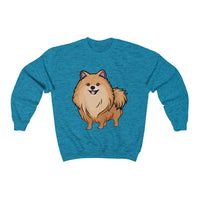 Pomeranian Unisex Heavy Blend™ Crewneck Sweatshirt, Made in USA