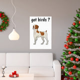 Brittany Dog Premium Matte vertical posters, 7 Sizes, Can be Customized, Made in the USA!!