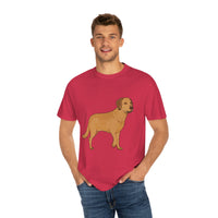 Chesapeake Bay Retriever Unisex Garment-Dyed T-shirt, S - 3XL, Cotton, Relaxed Fit, 16 Colors, FREE Shipping, Made in USA!!