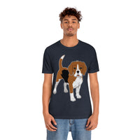 Beagle Unisex Jersey Short Sleeve Tee, XS - 3XL, 11 Colors, FREE Shipping, Made in USA!!