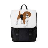 Beagle Unisex Casual Shoulder Backpack