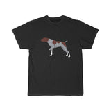 German Shorthaired Pointer Men's Short Sleeve Tee, 100% Cotton, Light Fabric, FREE Shipping, Made in USA!!