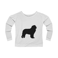 Newfoundland Women's French Terry Long Sleeve Scoopneck Tee