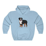 Bernese Mountain Dog Unisex Heavy Blend™ Hooded Sweatshirt