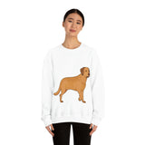 Chesapeake Bay Retriever Unisex Heavy Blend Crewneck Sweatshirt, 6 Colors, S - 3XL, Cotton/Polyester, FREE Shipping, Made in USA!!