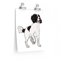 English Springer Spaniel Premium Matte vertical posters, 7 Sizes, Customizable, Made in the USA!!