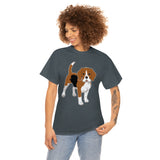Beagle Unisex Heavy Cotton Tee, Made in the USA!!