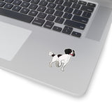 English Springer Spaniel Kiss-Cut Stickers, 4 Sizes, White or Transparent Background