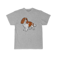 Cavalier King Charles Spaniel Men's Short Sleeve Tee, 11 Colors, S - 5XL, 100% Cotton, Light Fabric, Free Shipping, Made In Usa!!