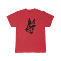 German Shepherd Men's Short Sleeve Tee, S - 5XL, 9 Colors, Cotton, Light Fabric, Relaxed Fit, FREE Shipping, Made in USA!!