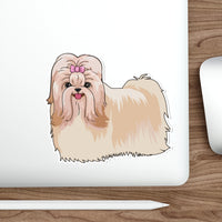 Havanese Die-Cut Stickers, Water Resistant Vinyl, 5 Sizes, Matte Finish, Indoor/Outdoor, FREE Shipping, Made in USA!!