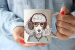Poodle Painting Coffee Lovers Gift Mug Coffee Mug