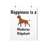 Rhodesian Ridgeback Premium Matte Vertical Posters, 7 Sizes, Matte Finish, Indoor Use, FREE Shipping, Made in USA!!