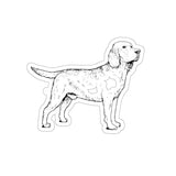 Labrador Retriever Die-Cut Stickers, 5 Sizes, Water Resistant Vinyl, Indoor/Outdoor Use, Matte Finish, FREE Shipping, Made in USA!!
