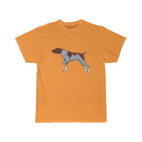 German Shorthaired Pointer Men's Short Sleeve Tee, 100% Cotton, Light Fabric, FREE Shipping, Made in USA!!