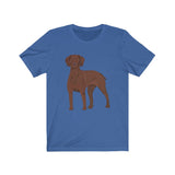 Vizsla Unisex Jersey Short Sleeve Tee, 18 Colors, S - 3XL, FREE Shipping, Made in the USA!!