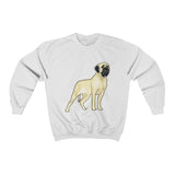 Mastiff Unisex Heavy Blend™ Crewneck Sweatshirt, S-5XL, 10 Colors Available, 50% Cotton, 50% Polyester, Made in the USA!!