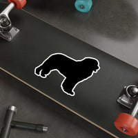 Newfoundland Die-Cut Stickers, Water Resistant Vinyl, 5 Sizes, Matte Finish, Indoor/Outdoor, FREE Shipping, Made in USA!!