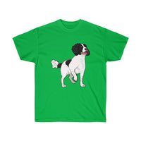 English Springer Spaniel Unisex Ultra Cotton Tee, S - 5XL, 11 Colors, 100% Cotton, Made in the USA!!