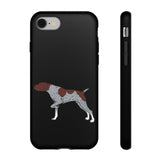 German Shorthaired Pointer Tough Cell Phone Cases