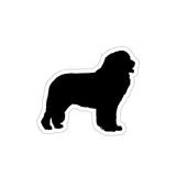 Newfoundland Die-Cut Stickers, Water Resistant Vinyl, 5 Sizes, Matte Finish, Indoor/Outdoor, FREE Shipping, Made in USA!!