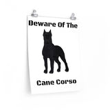 Cane Corso Premium Matte vertical posters, Matte Finish, Indoor Use, Multiple Sizes, Made in the USA!!