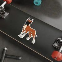 Great Dane Die-Cut Stickers, Water Resistant Vinyl, 5 Sizes, Matte Finish, Indoor/Outdoor, FREE Shipping, Made in USA!!