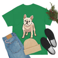 French Bulldog Unisex Heavy Cotton Tee, S - 5XL, 12 Colors, Light Fabric, FREE Shipping, Made in USA!!