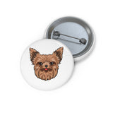 Yorkshire Terrier Custom Pin Buttons