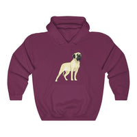Mastiff Unisex Heavy Blend™ Hooded Sweatshirt, 50-50 Cotton, Polyester, S-5XL, Made in the USA!!
