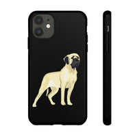Mastiff Tough Cell Phone Case, 2 Layer Case, Impact Resistant, Clear Open Ports For Connectivity, Samsung, iPhone,