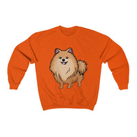 Pomeranian Unisex Heavy Blend™ Crewneck Sweatshirt, Made in USA