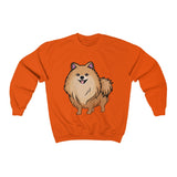 Pomeranian Unisex Heavy Blend™ Crewneck Sweatshirt, Made in USA