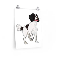 English Springer Spaniel Premium Matte vertical posters, 7 Sizes, Customizable, Made in the USA!!