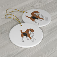 Beagle Ceramic Ornaments