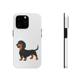 Dachshund Case Mate Tough Phone Cases, Impact Resistant, Wireless Charging, FREE Shipping, Made in USA!!