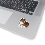 Shetland Sheepdog Kiss-Cut Stickers