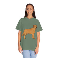 Chesapeake Bay Retriever Unisex Garment-Dyed T-shirt, S - 3XL, Cotton, Relaxed Fit, 16 Colors, FREE Shipping, Made in USA!!