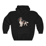 Tricolor Cavalier King Charles Spaniel Unisex Heavy Blend™ Hooded Sweatshirt