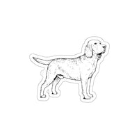 Labrador Retriever Die-Cut Stickers, Water Resistant Vinyl, 5 Sizes, Matte Finish, Indoor/Outdoor, FREE Shipping, Made in USA!!